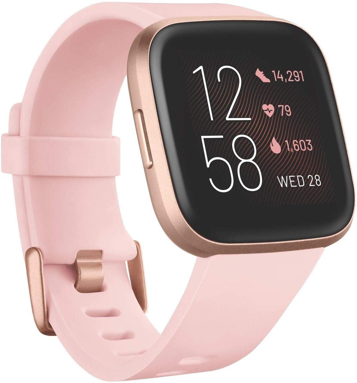 FITBIT Versa 2 Smartklocka - Petal/Copper Rose