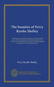 The Poems of Percy Bysshe Shelley